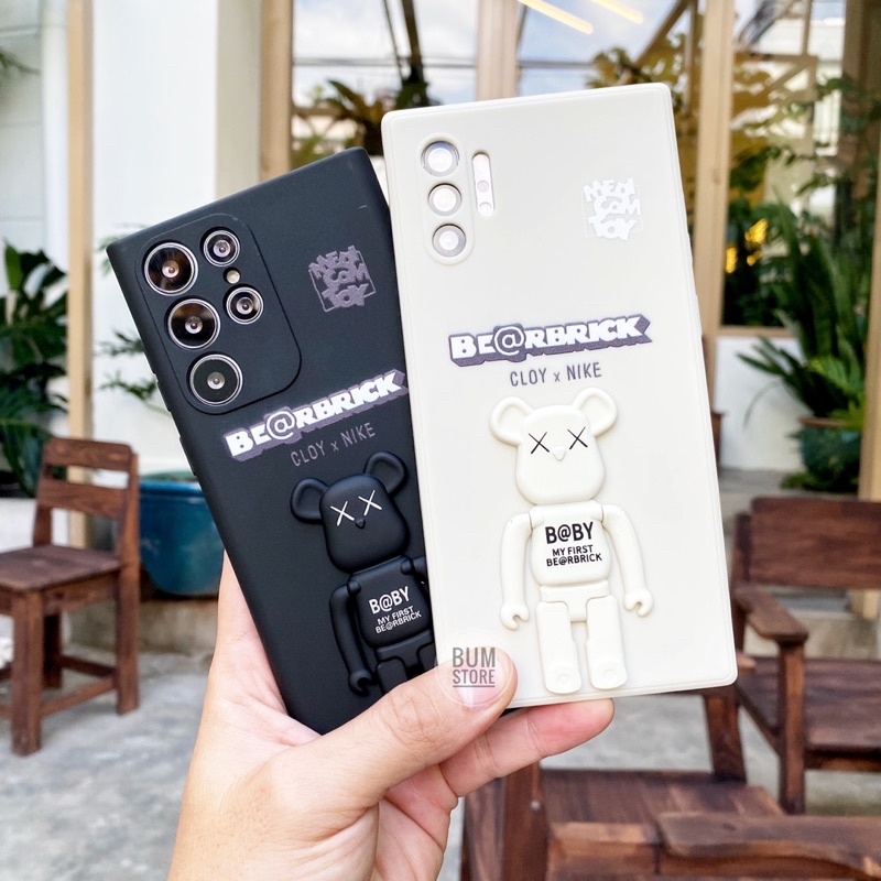 Ốp lưng bearbrick dẻo phiên bản mới samsung galaxy s23 ultra / s22 ultra / s22 plus / note 20 ultra / note 20 / note 10 plus / note 10