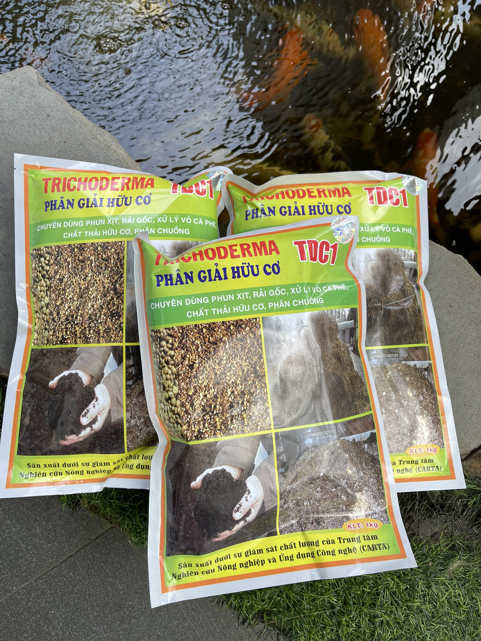 1kg Trichoderma, Nấm đôi kháng Trichoderma, ủ phân nhà bếp, EM Sfarm 200gr, chế phẩm men vi sinh, bổ sung vi sinh vật có lợi vào đất