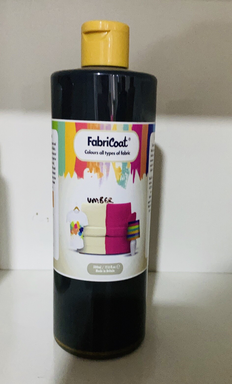 Màu nhuộm vải nỉ – Fabricoat 500ml