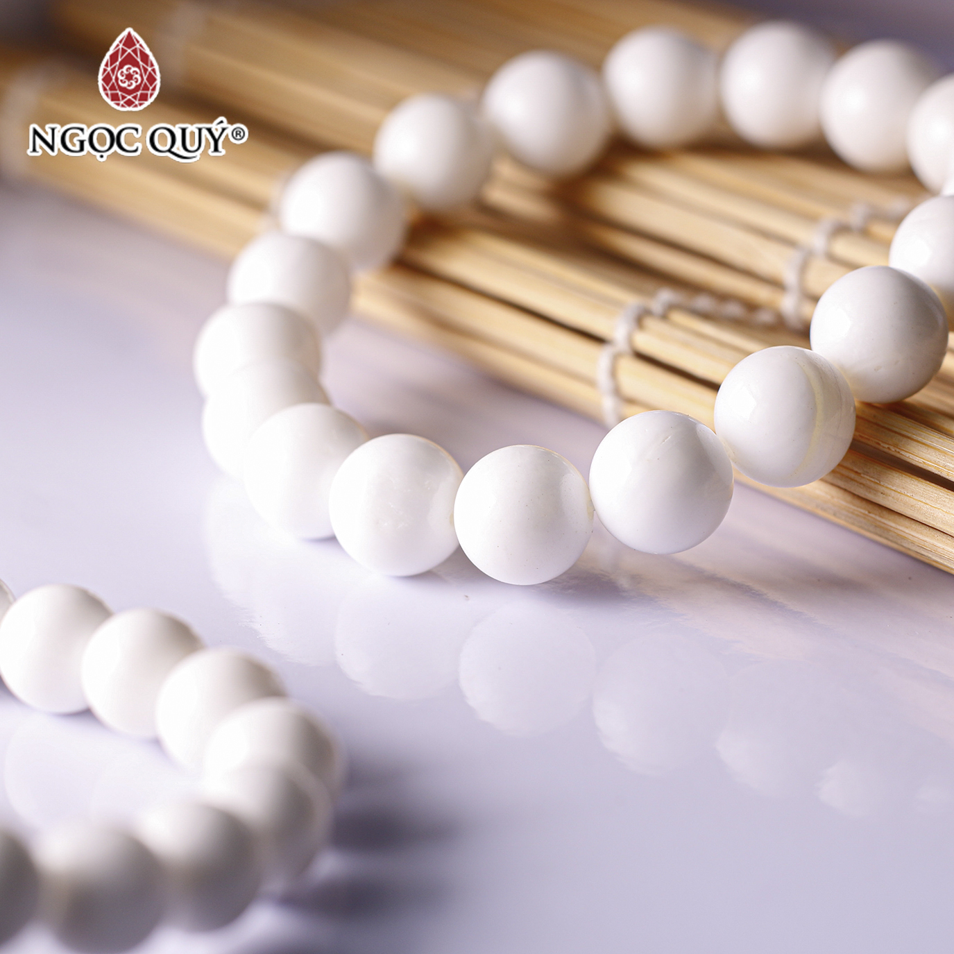 [HCM]Vòng tay đá vỏ sò - Ngọc Quý Gemstones