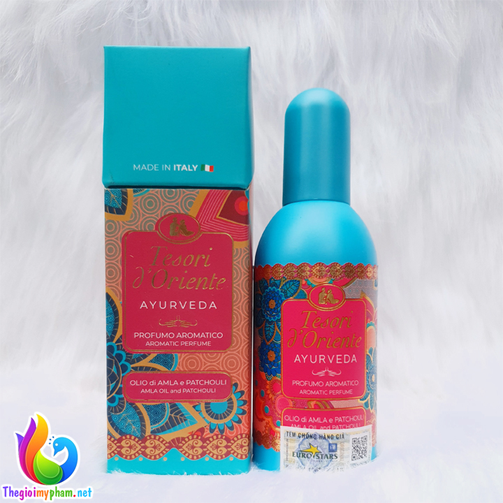 Nước Hoa Tesori d'Oriente AYURVEDA Cao Cấp 100ml
