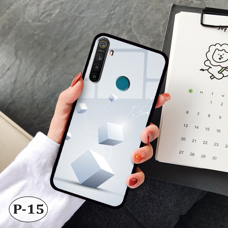 Ốp kính 3d realme 5i