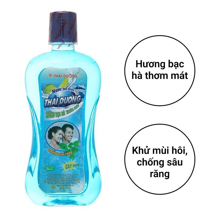 Nước súc miệng Thái Dương chống sâu răng