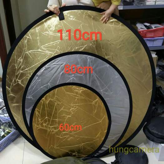 TẤM HẮT SÁNG, PHẢN QUANG 2 TRONG 1 (VÀNG – BẠC)
