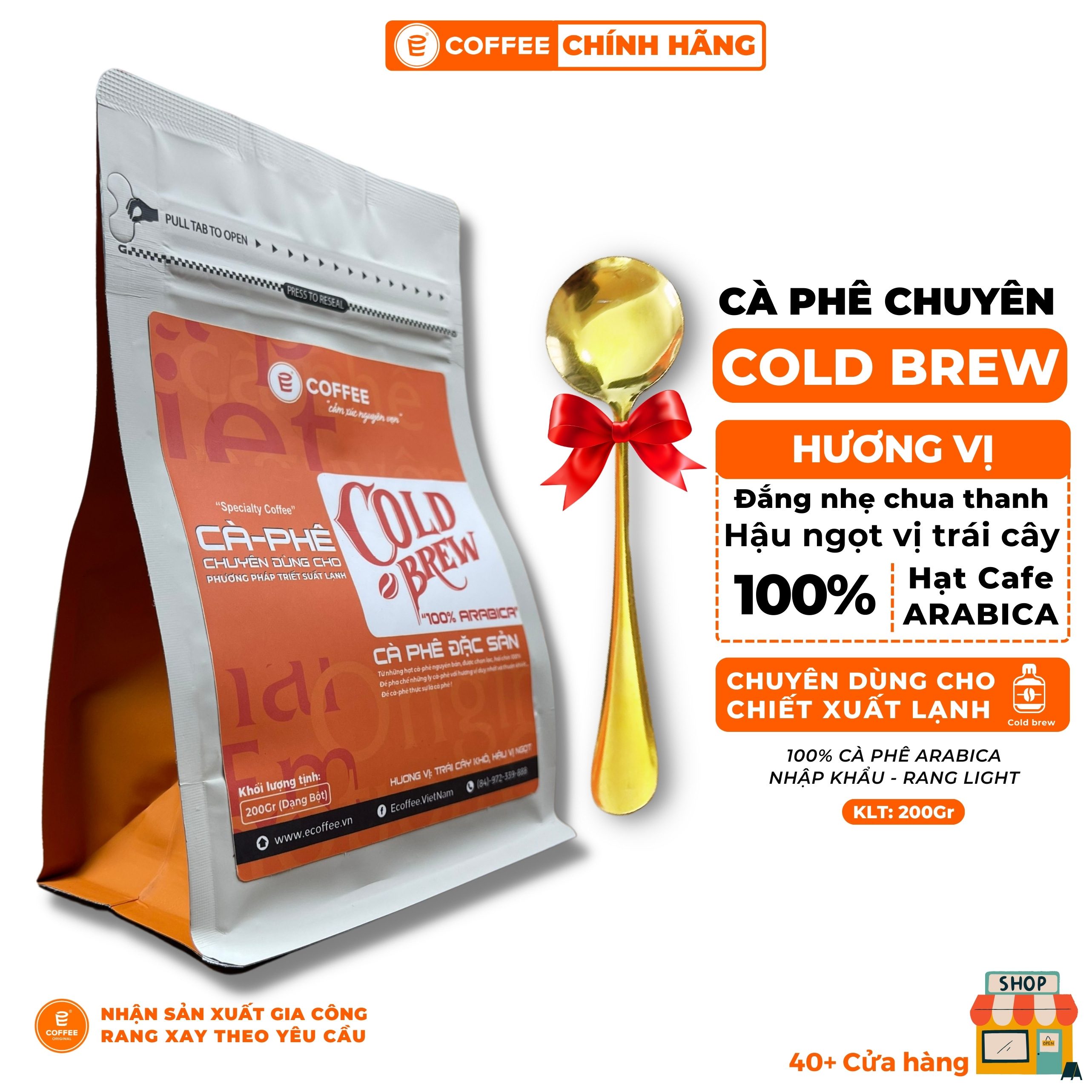 Cold brew Arabica coffee specially crafted for cold extraction