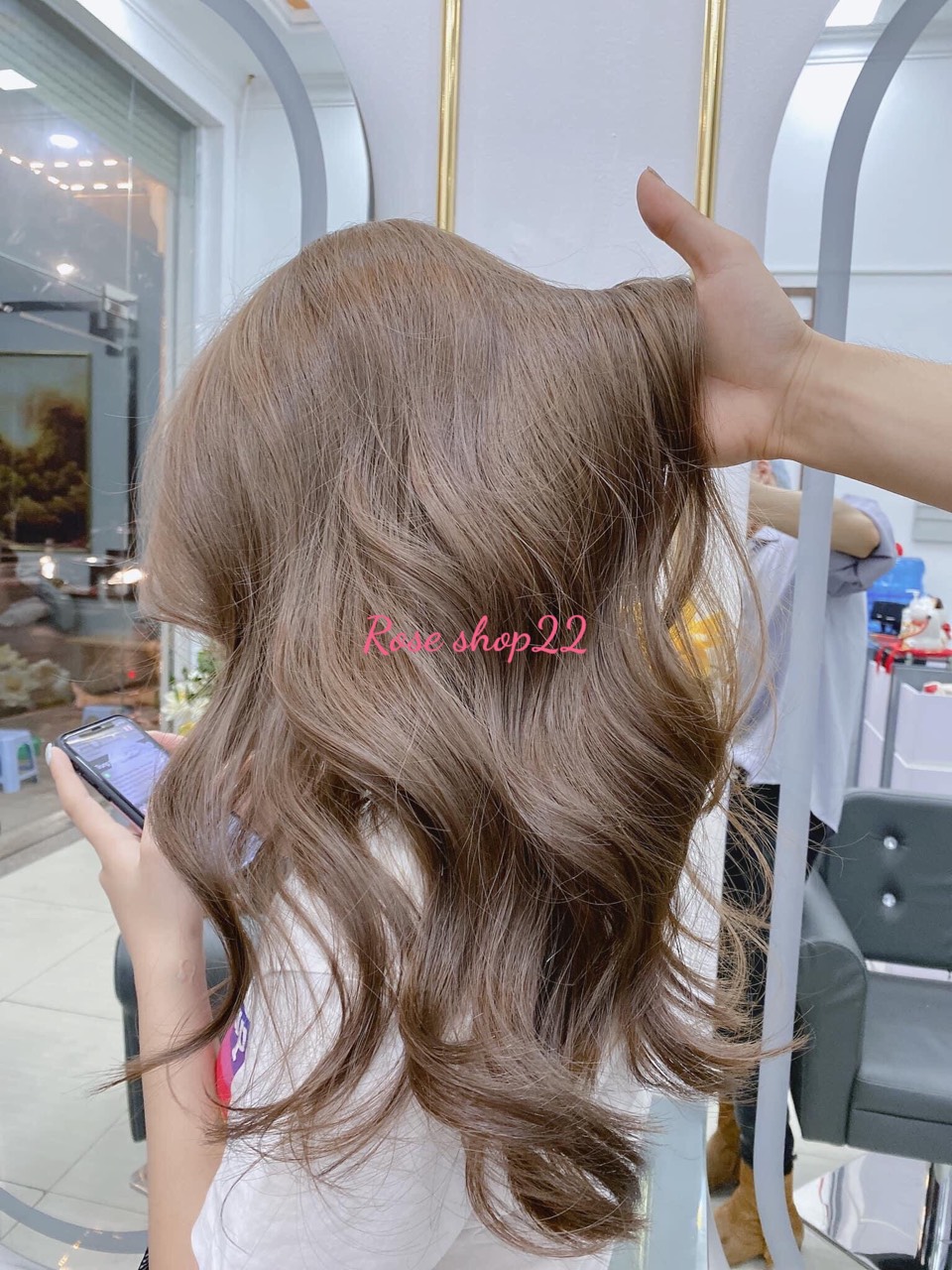 COMBO Hair Dye Brown + Oxygen + Bleach Powder