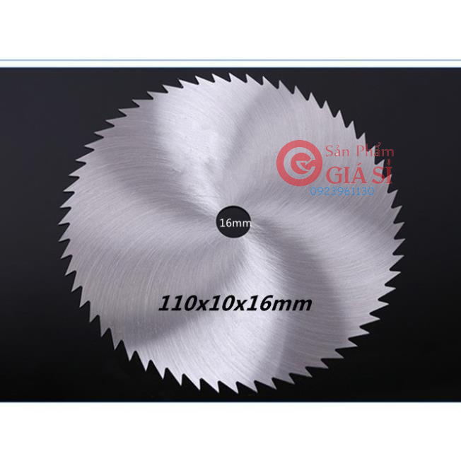 Đĩa cưa cắt gỗ răng mịn 110mm - lỗ đĩa 16mm5