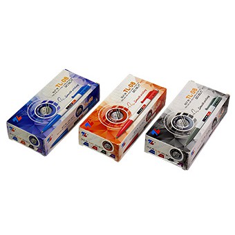 bút bi TL 08 hộp 20 bút Xanh/Đỏ/Đen