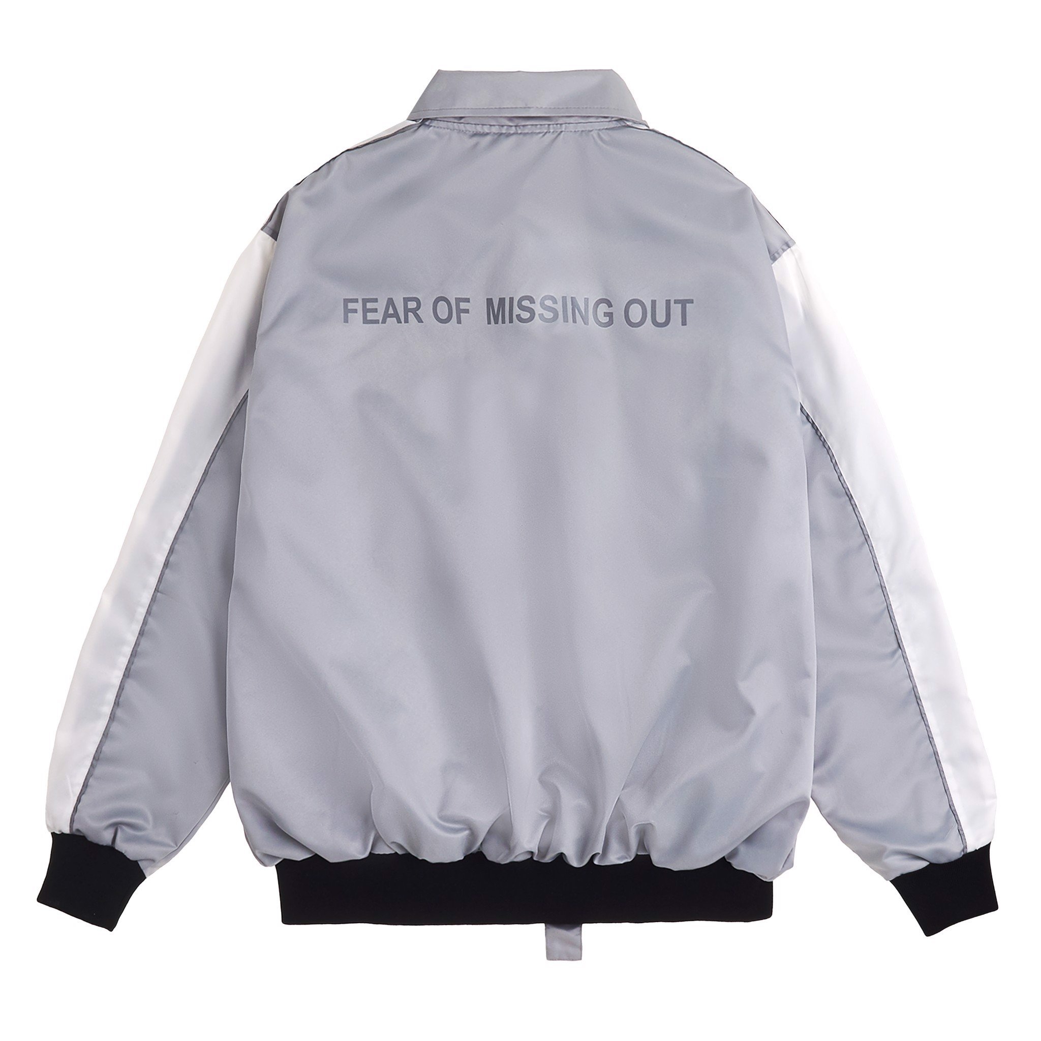FOMO Áo khoác dù Unisex DRAWSTRING JACKET