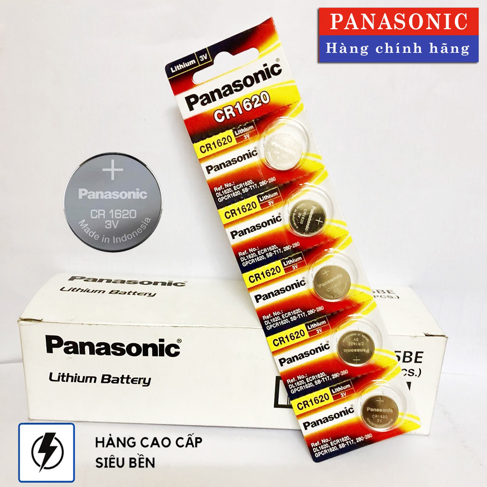 Pin CR1620 panasonic 3v, Pin Remote CR1620