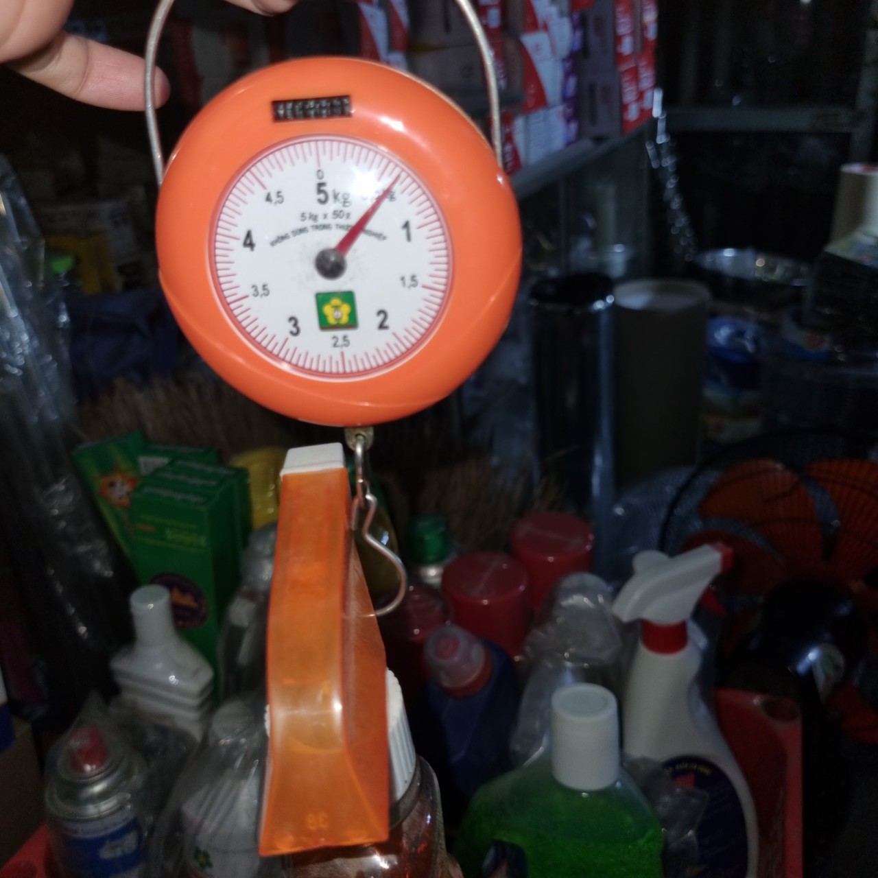 Cân treo mini  NHƠN HÒA 5Kg ( hàng y hình) ( màu ngẫu nhiên)