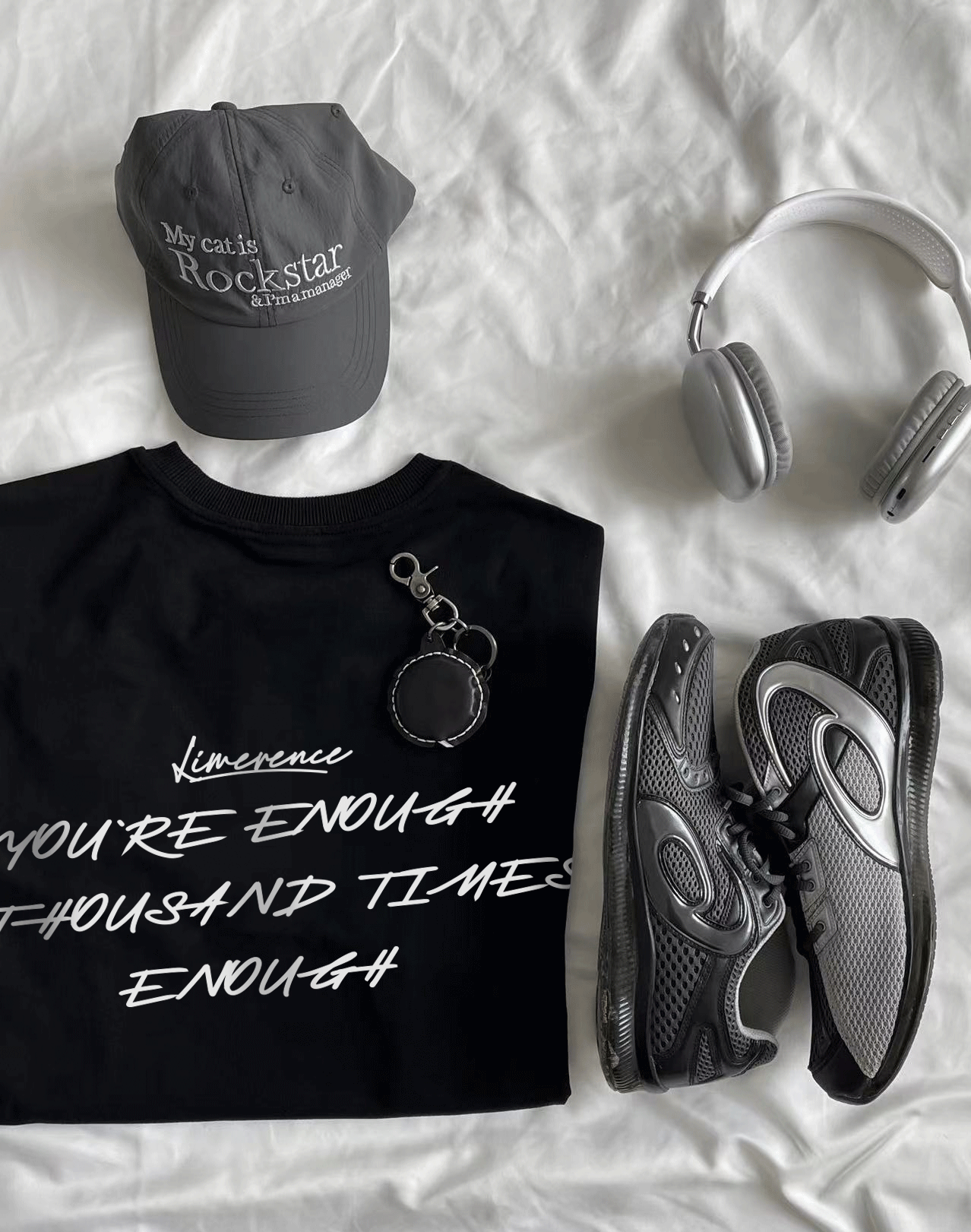 Áo thun form rộng LIMERENCE - Basic Tee Deep love cotton cao cấp co giãn, dày dặn Local Brand