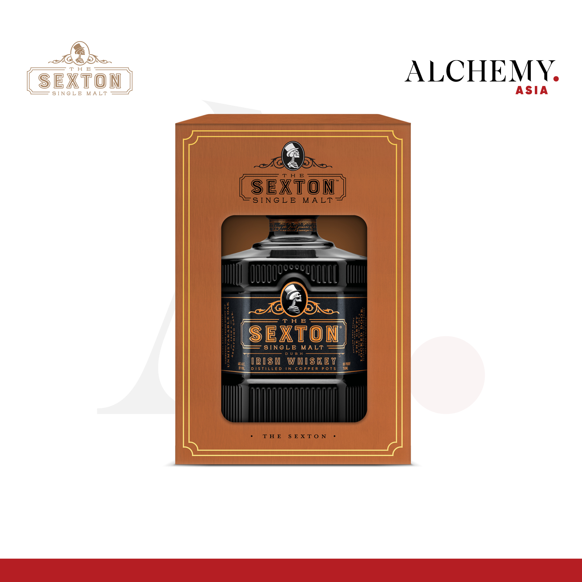 [TET EDITION 2025] Rượu The Sexton Irish Whiskey Single Malt 40% 1x700ml