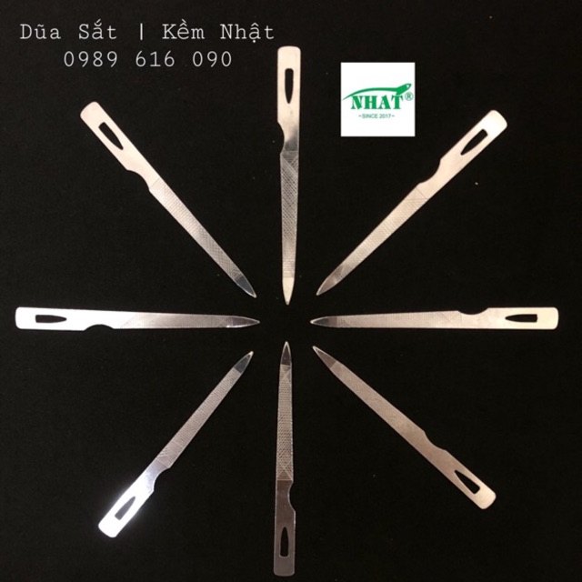 [ Combo ] • 10 Dũa Thép Mài Sẵn | Kềm Nhật