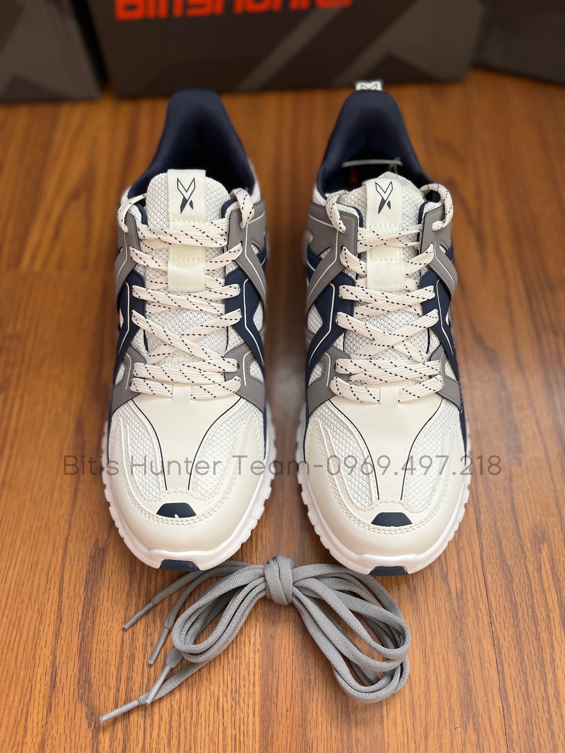Giày Thể Thao Nam Cao Cấp Bitis Hunter X Multi-Layer -DSMH02800TRG