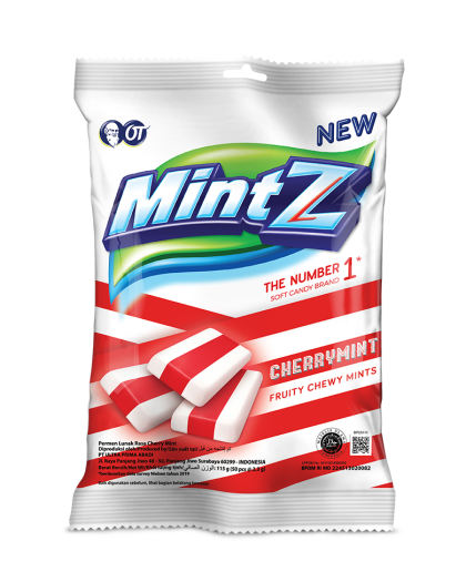 Kẹo Mềm MintZ Cherrymint Vị Cherry Bạc Hà