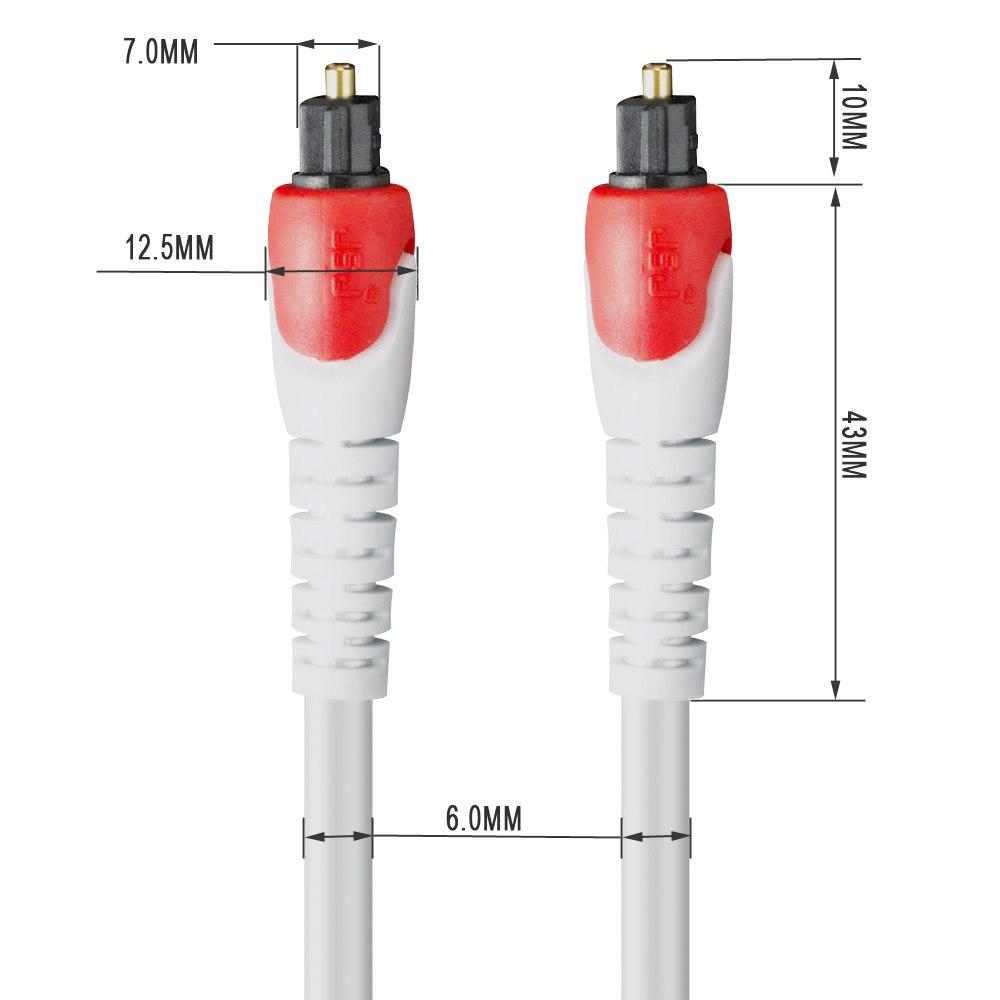 [HCM]DÂY CÁP OPTICAL AUDIO QUANG TOSLINK HIỆU JSJ DÀI 1M (HÀNG HÃNG)