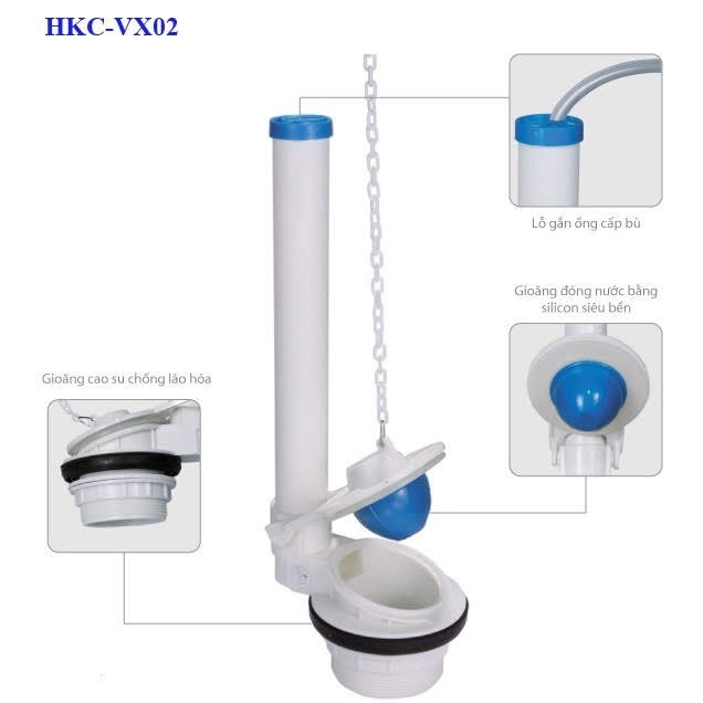 Bộ Xả Gạt Bồn Cầu