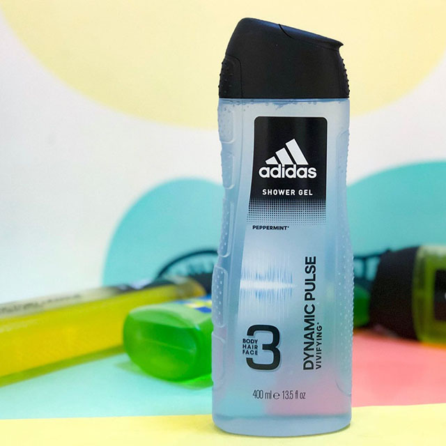 Sữa tắm gội rửa mặt Adidas 3IN1 Dynamic Pulse 400ml