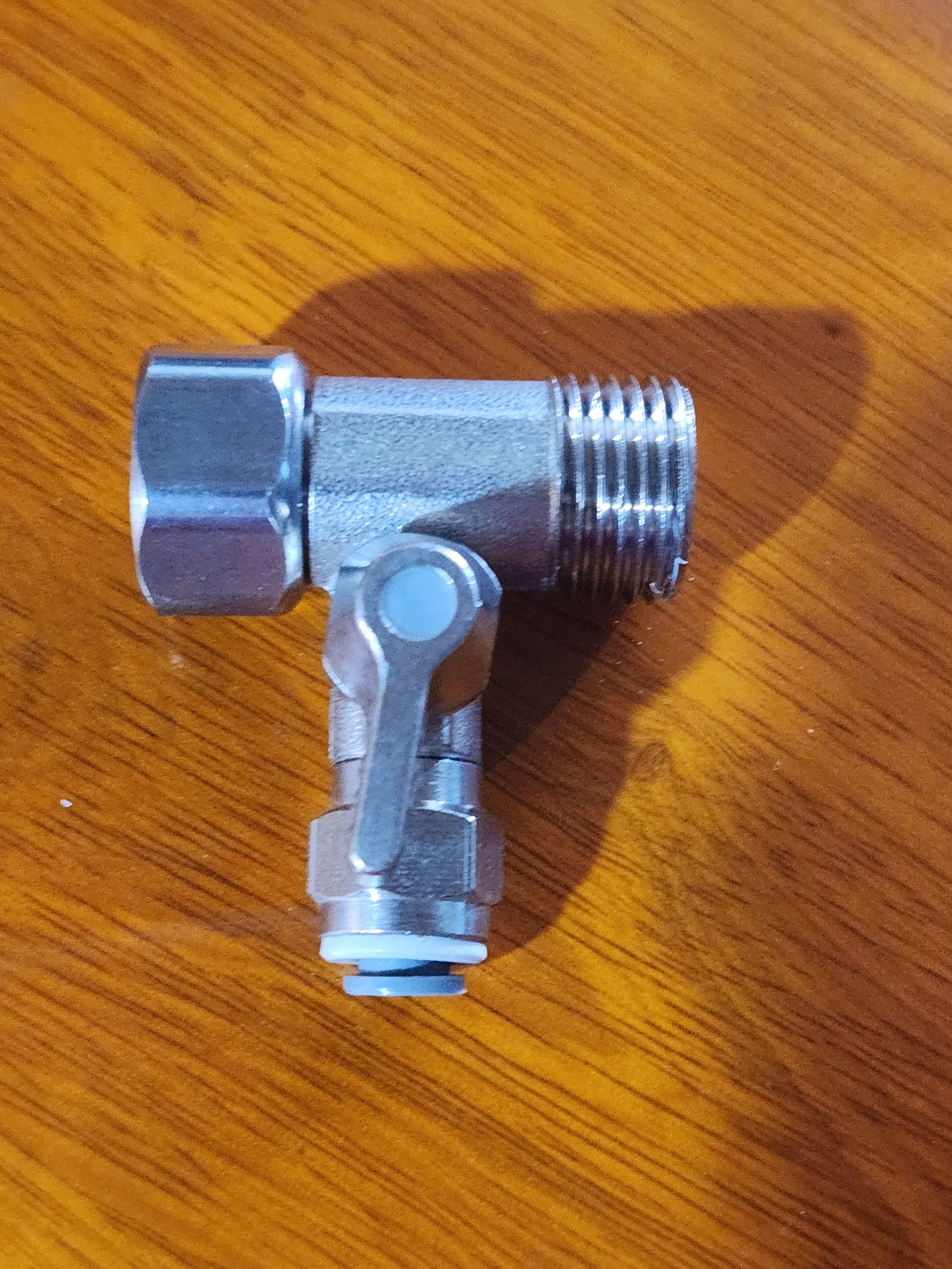 Khẩu khóa, khoá chia máy lọc nước, khoá khẩu inox, Van chia nước máy lọc nước 6mm,10mm