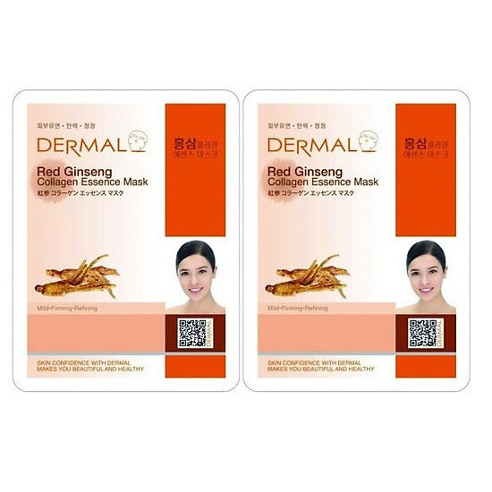 Mặt nạ Dermal dưỡng da tinh chất hồng sâm và collagen 23g