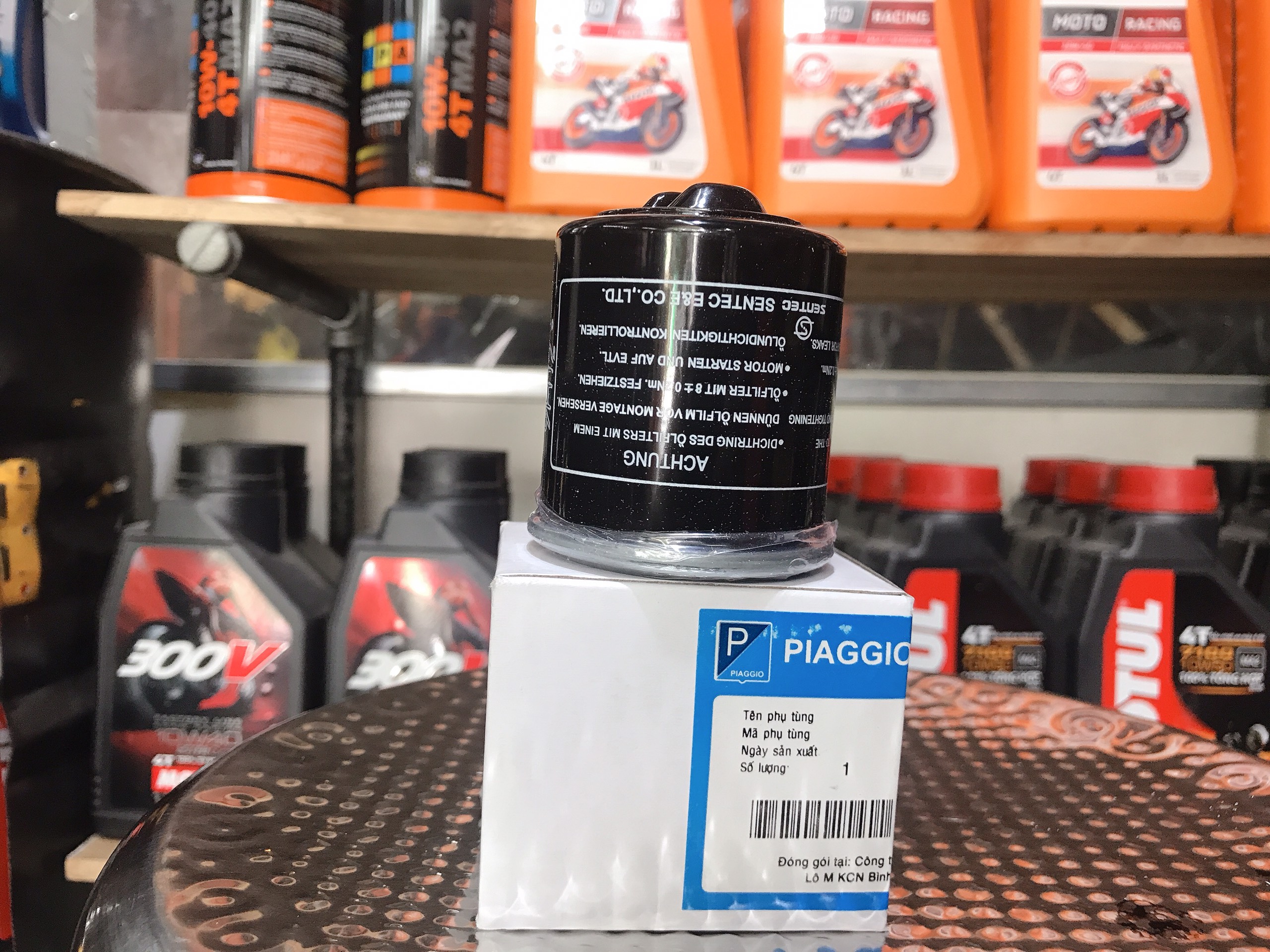 [HCM] Lọc nhớt vespa lọc dầu vespa và các dòng piaggo fly medley zip