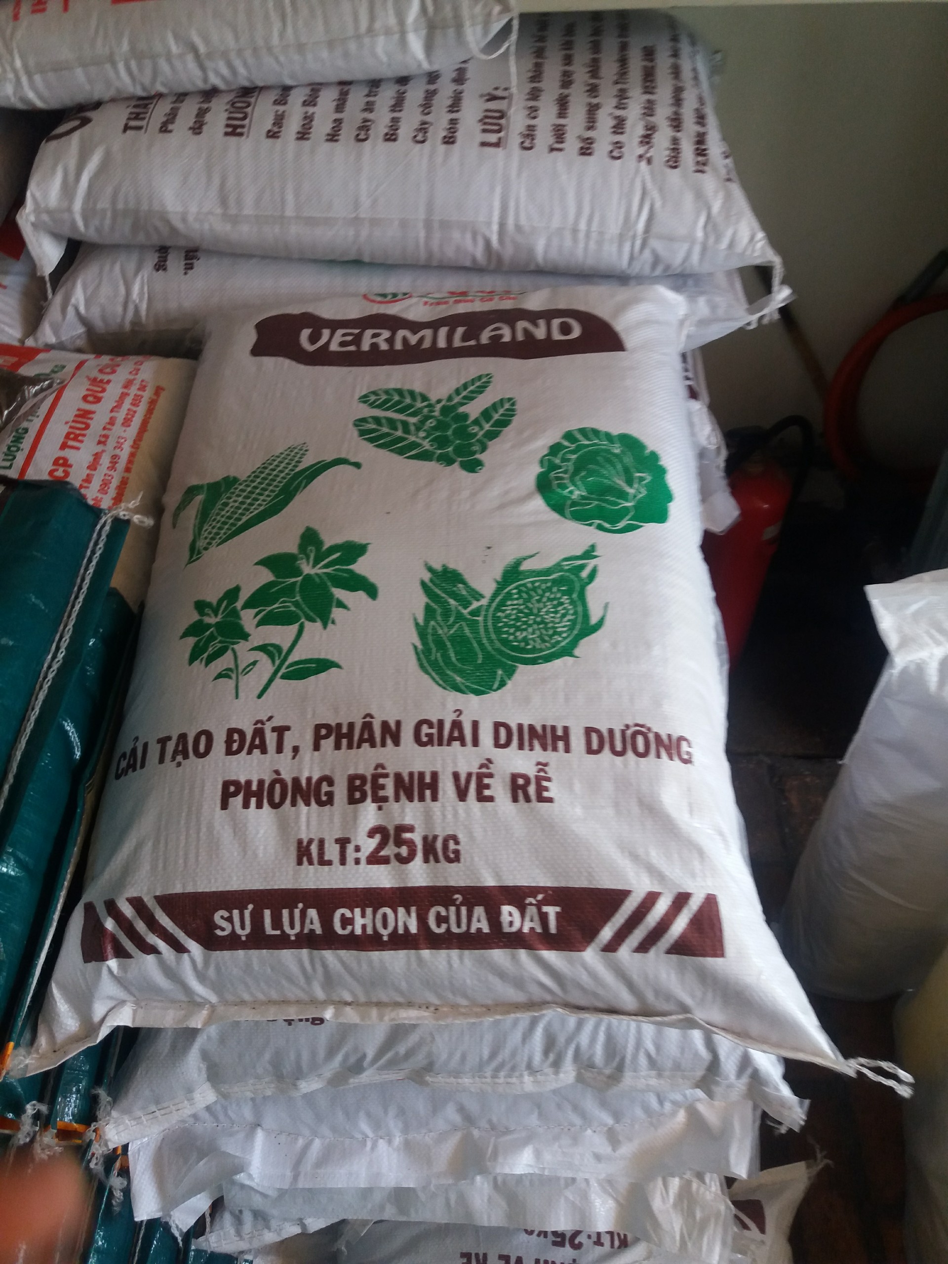 Phân trùn quế Vermiland- Cải tạo đất trồng tơi xốp