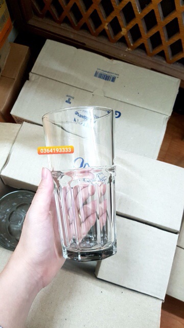 Ly thủy tinh Ocean Centra Long Drink 495ml bộ 6 cái