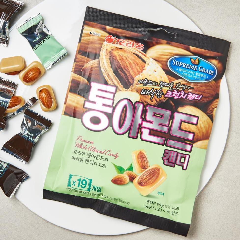 Kẹo hạnh nhân Orion 90g (Hàn Quốc)