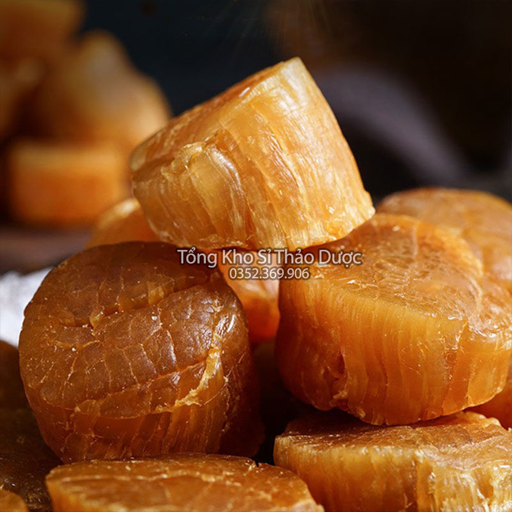 Cồi sò điệp khô Phan Thiết 100g (Cồi dày, giòn, thơm ngon bổ dưỡng)