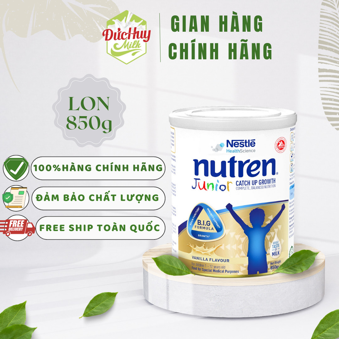 Sữa bột Nestle Nutren Junior 800g Mới