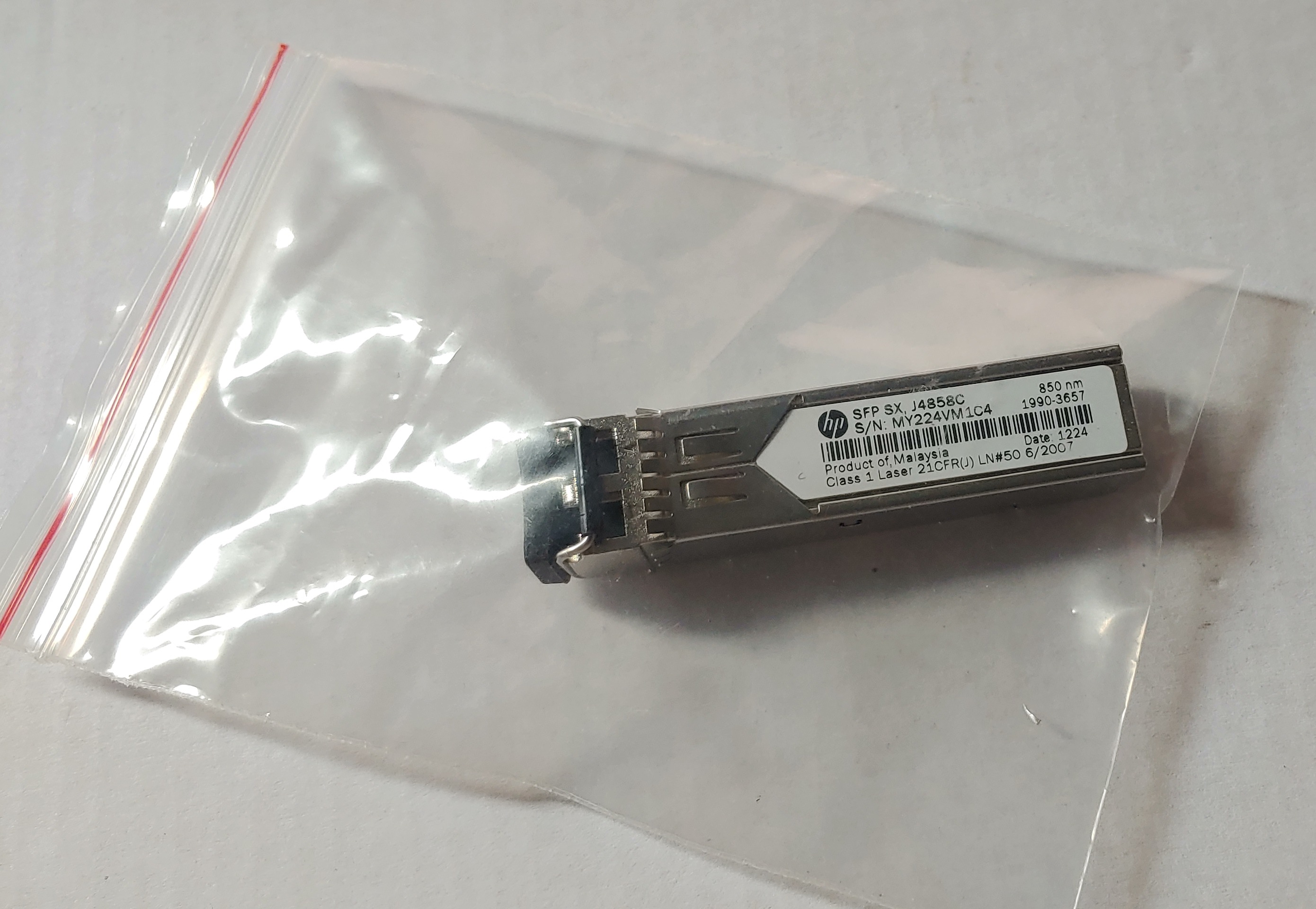 Module quang HP J4858C BASE SX SFP mới 98% Tray (BH 12 tháng)
