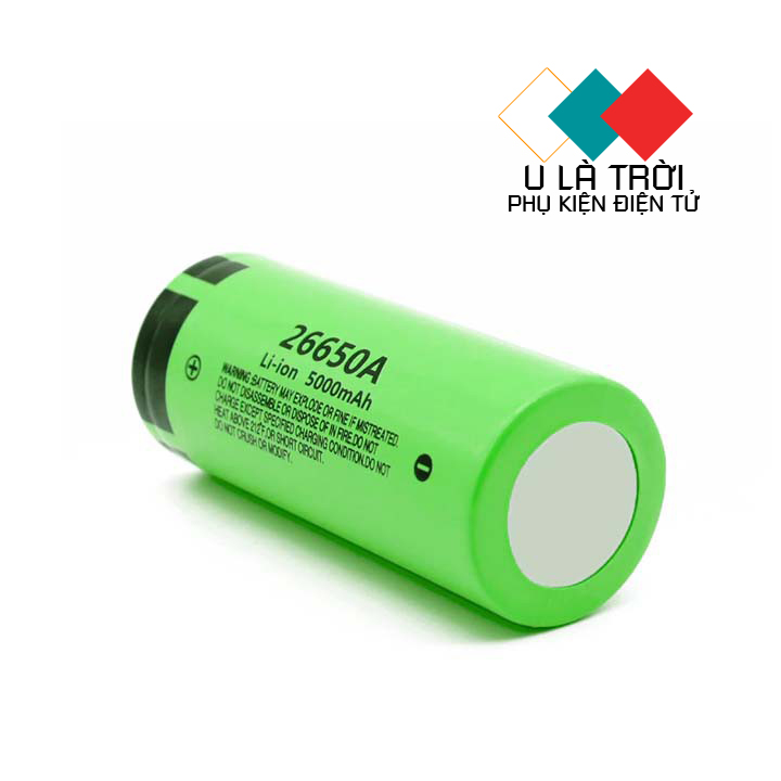 Pin Cell 26650 Panasonic 5000mAh xả cao 30A