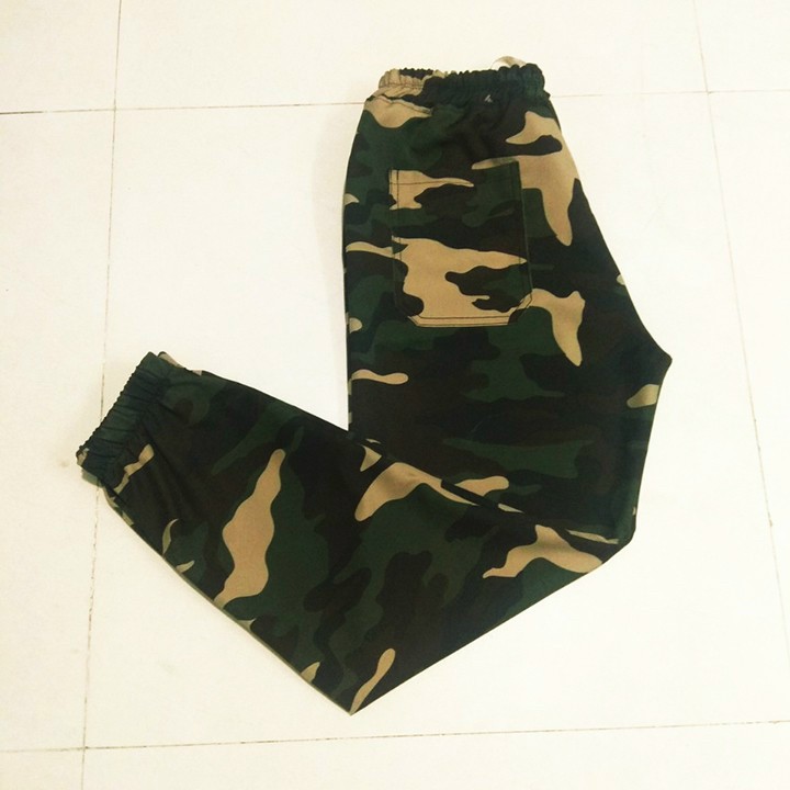 Quần jogger kaki lính rằn ri HL277 Nam Nữ Couple đều mặc được