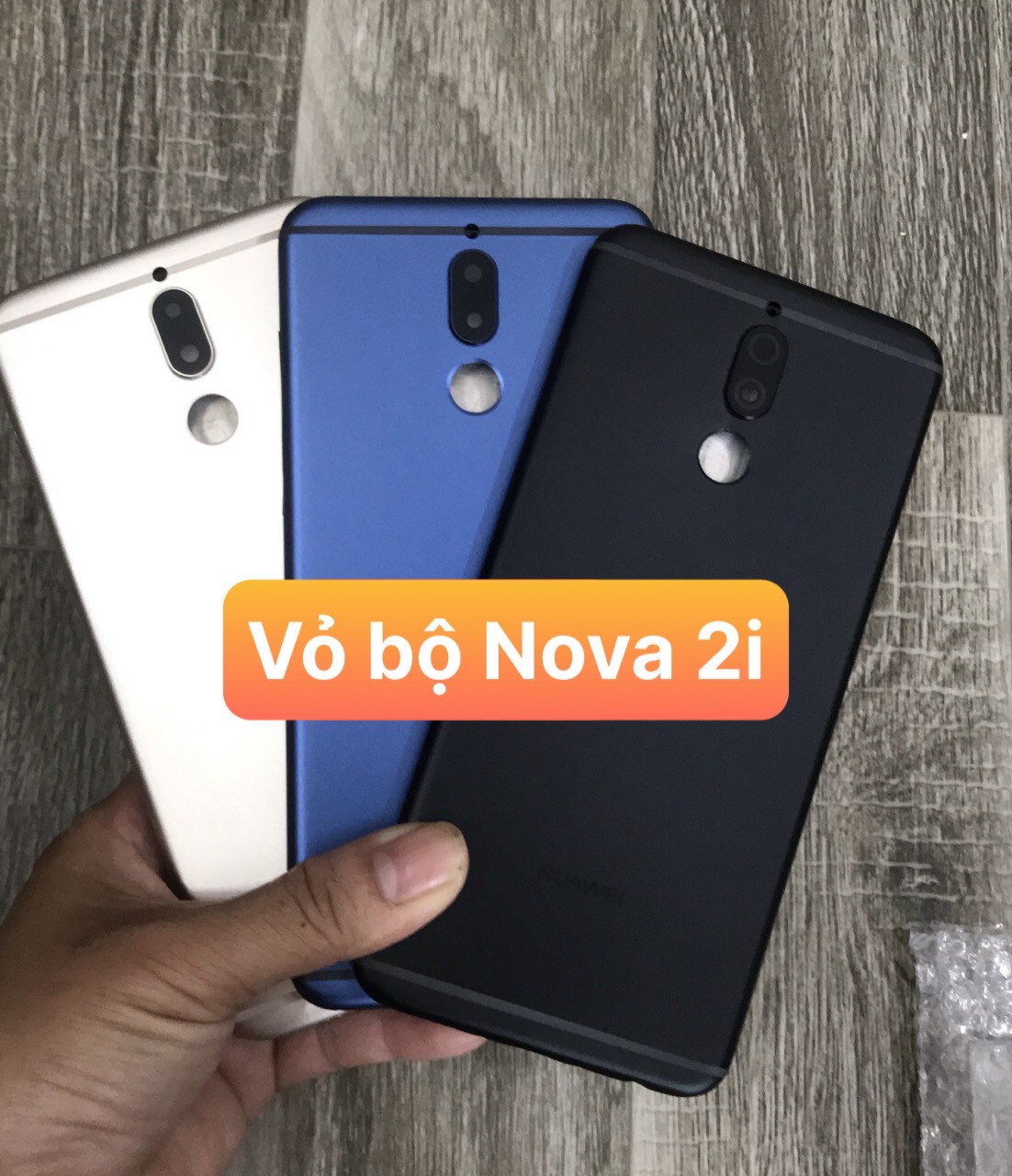 Bộ xương vỏ huawei Nova 2i (vỏ hợp kim nhôm )