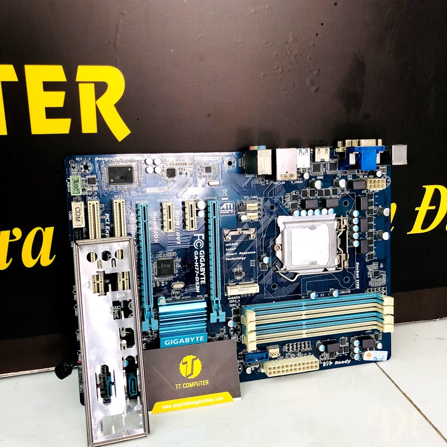 MAINBOARD GIGABYTE H77-DS3H SOCKET 1155 (HỖ TRỢ FULL CPU I5, I7)