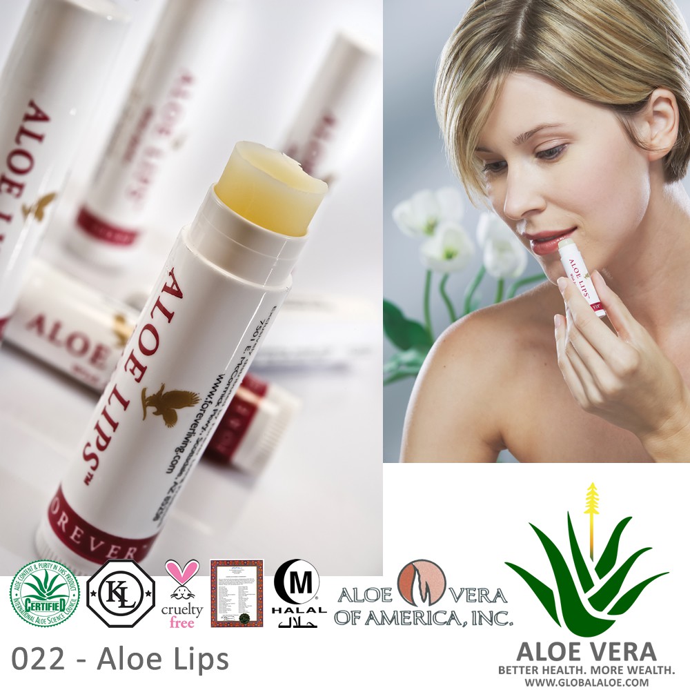 SON DƯỠNG MỒI(Date 2026) Forever Aloe Lips_022Flp