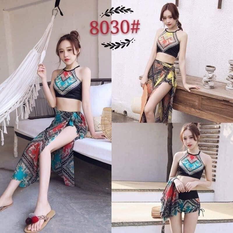Bộ đồ bơi nữ .bộ bikini 3 mảnh siêu đẹp