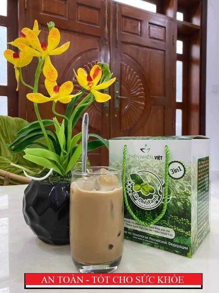 Cà phê xanh kháng mỡ giảm cân 30 gói/ hộp
