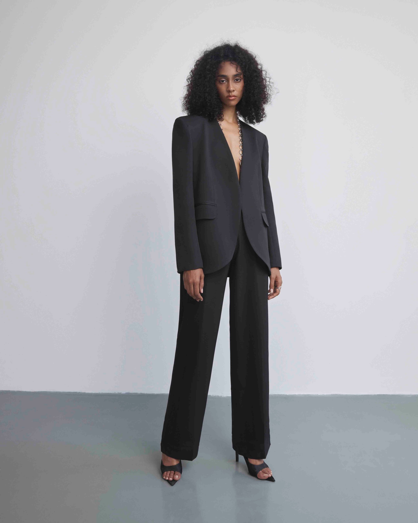 Quần Suông Darkle Pant Lưng Cao Trơn Basic | NYA STUDIO (SHOKO22-P01)