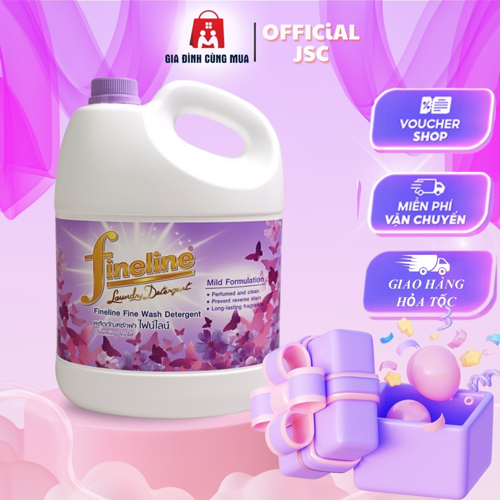 Nước giặt Fineline Thái Lan 3000ml Hàng Nhập Khẩu Thái