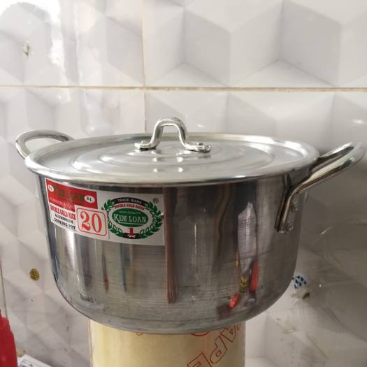 [SIÊU SAO KM][BAO DÀY - ĐẸP] Nồi nhôm 20 cm Kim Loan chính hãng/Nồi nhôm cao cấp - STORE BÙI HUY