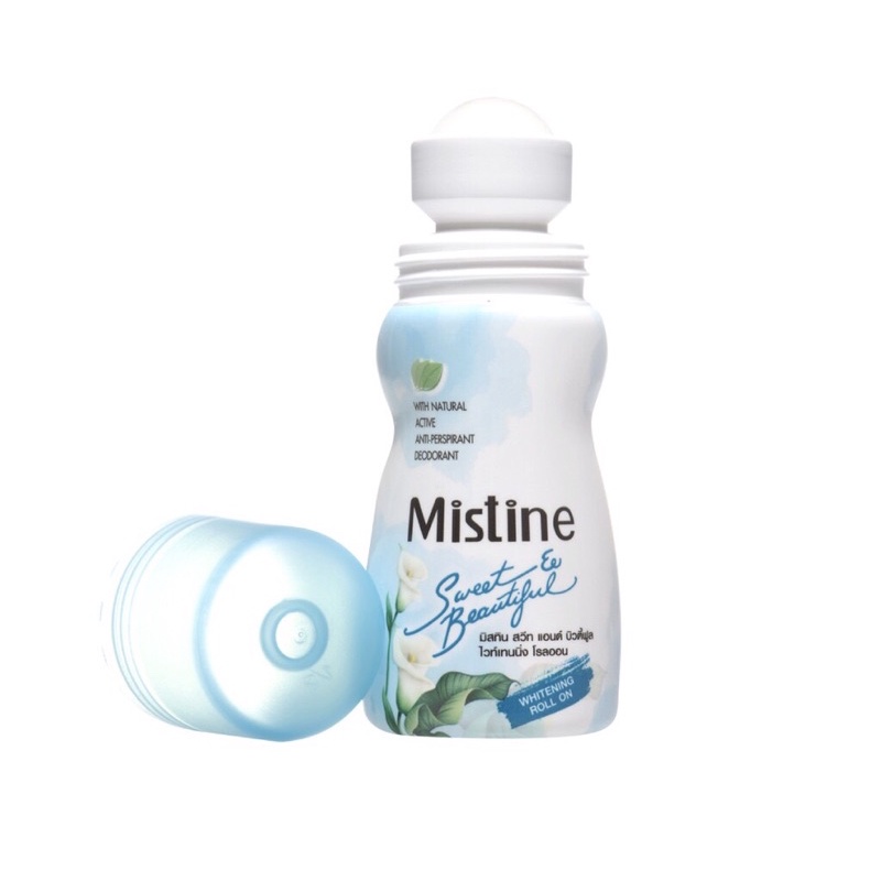 Lăn Khử Mùi MISTINE SWEETINE WHITENING ROLL ON 35 ML