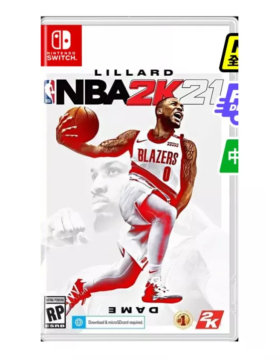 Thẻ game Nba 2k21 Nintendo Switch