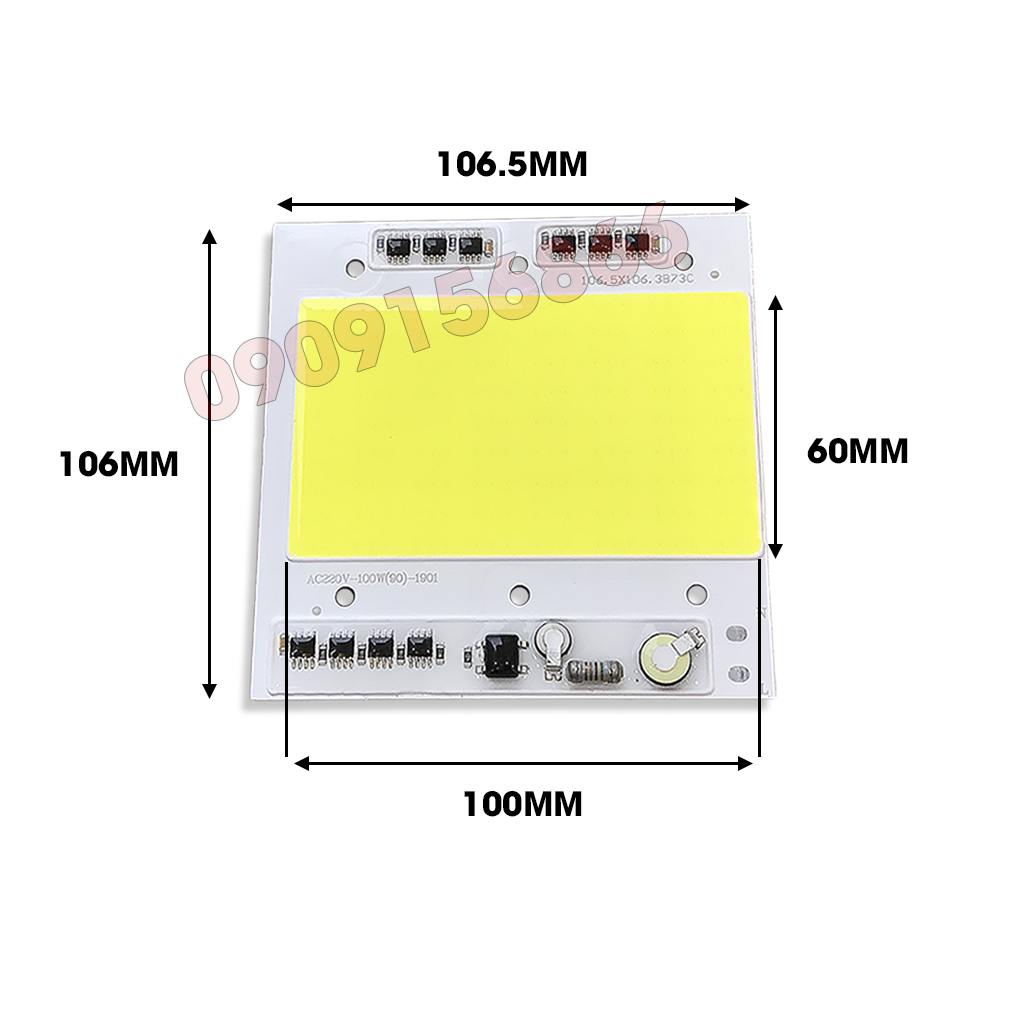 Mắt Led cob 220v 100w