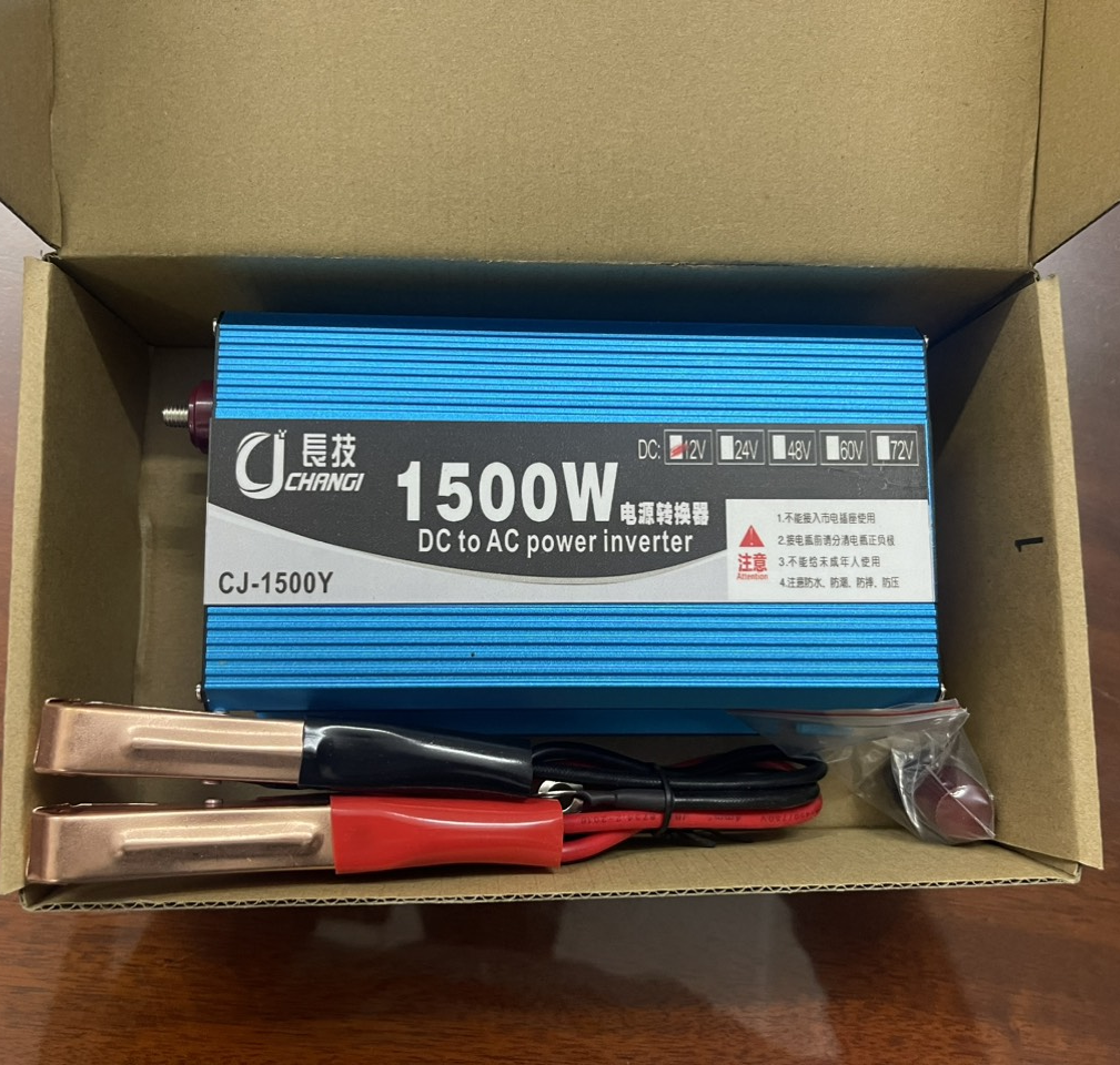 Bộ kích điện 12v lên 220v 1500w