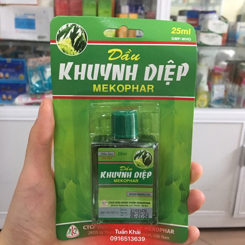 [CHÍNH HÃNG] DẦU KHUYNH DIỆP MEKOPHAR CHAI 25ml JLSNL