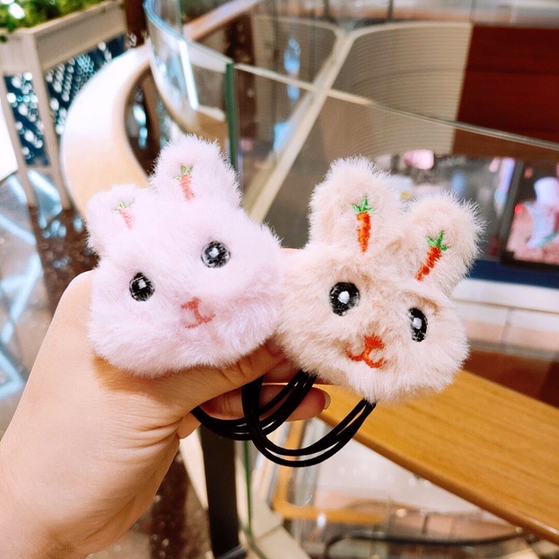 Dây Buộc Tóc Hình Thỏ Dễ Thương