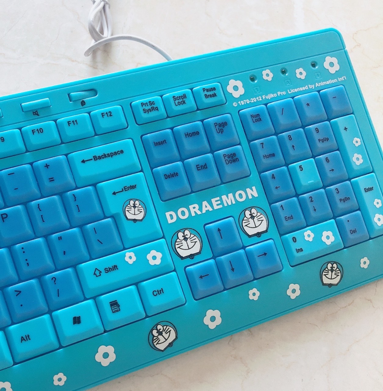 Bàn phím máy tính Doremon có dây cổng usb- BÀN PHÍM MÁY TÍNH