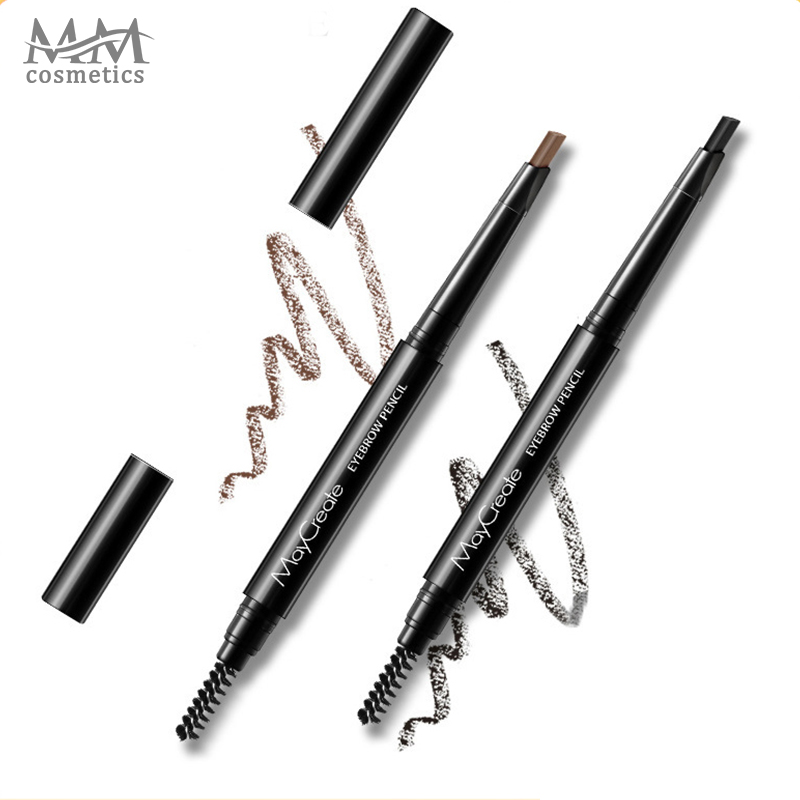 Bút kẻ mày Maycreate đa dụng với 2 đầu kẻ và chuốt lông mày